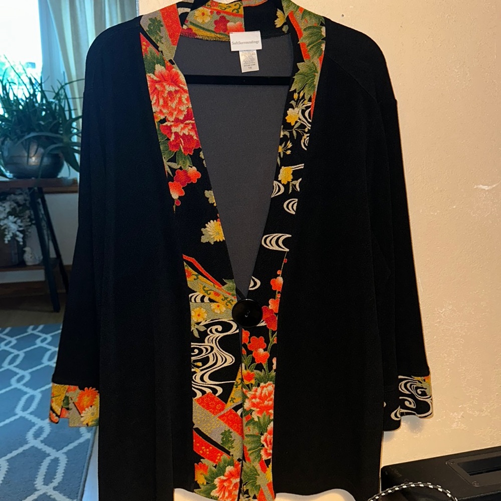 Single Button Shawl